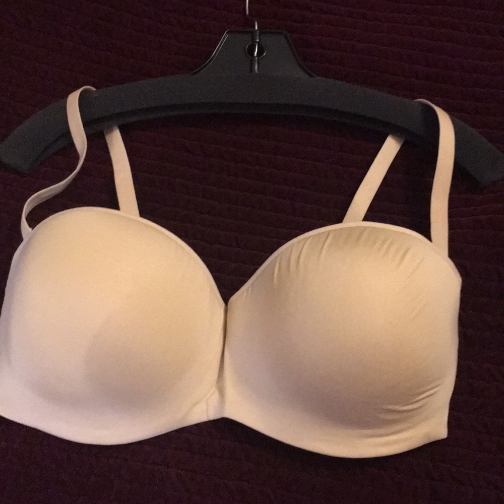 Bra by LeMysterey 36G, beige, full fit, EUC